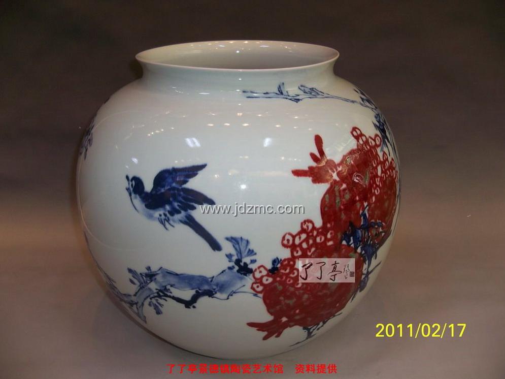 李云峰老师最新青花釉里红作品展示