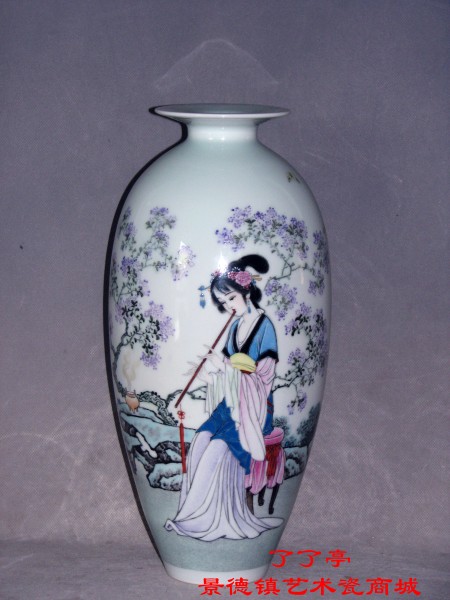 戴荣华 当代古装仕女瓷画第一人