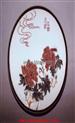 经典作品欣赏-《花好月圆》瓷盘