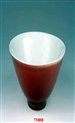 颜色釉陶瓷知识品种拾遗补缺之清雍正，祭红釉碗 高6.8cm 口径15.5cm