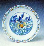 （清雍正）斗彩盘