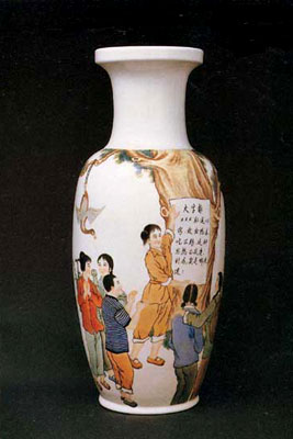 "文革瓷"和"文革瓷画"的收藏投资