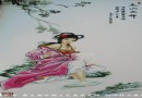 07年国大师初评作品 平烧瓷板《巫山女神》冯祖发