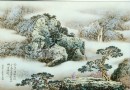 青花和粉彩山水·李家正