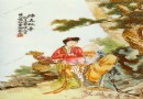 王晓帆 蟠桃献寿粉彩瓷板画 鉴定图录