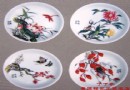 瓷器上的梅花画