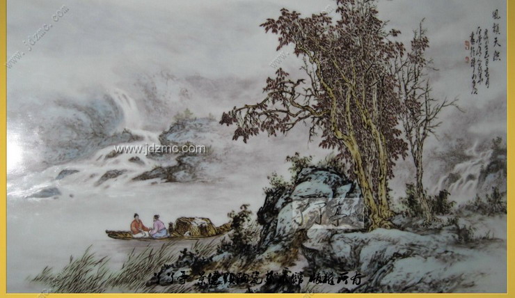 天人合一,与山传神-中国传统山水画审美情趣-了