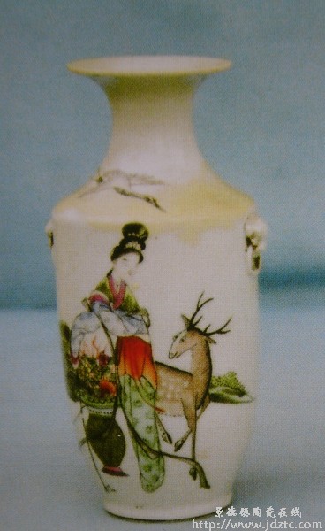 汪照藜《仙游图》对赏瓶