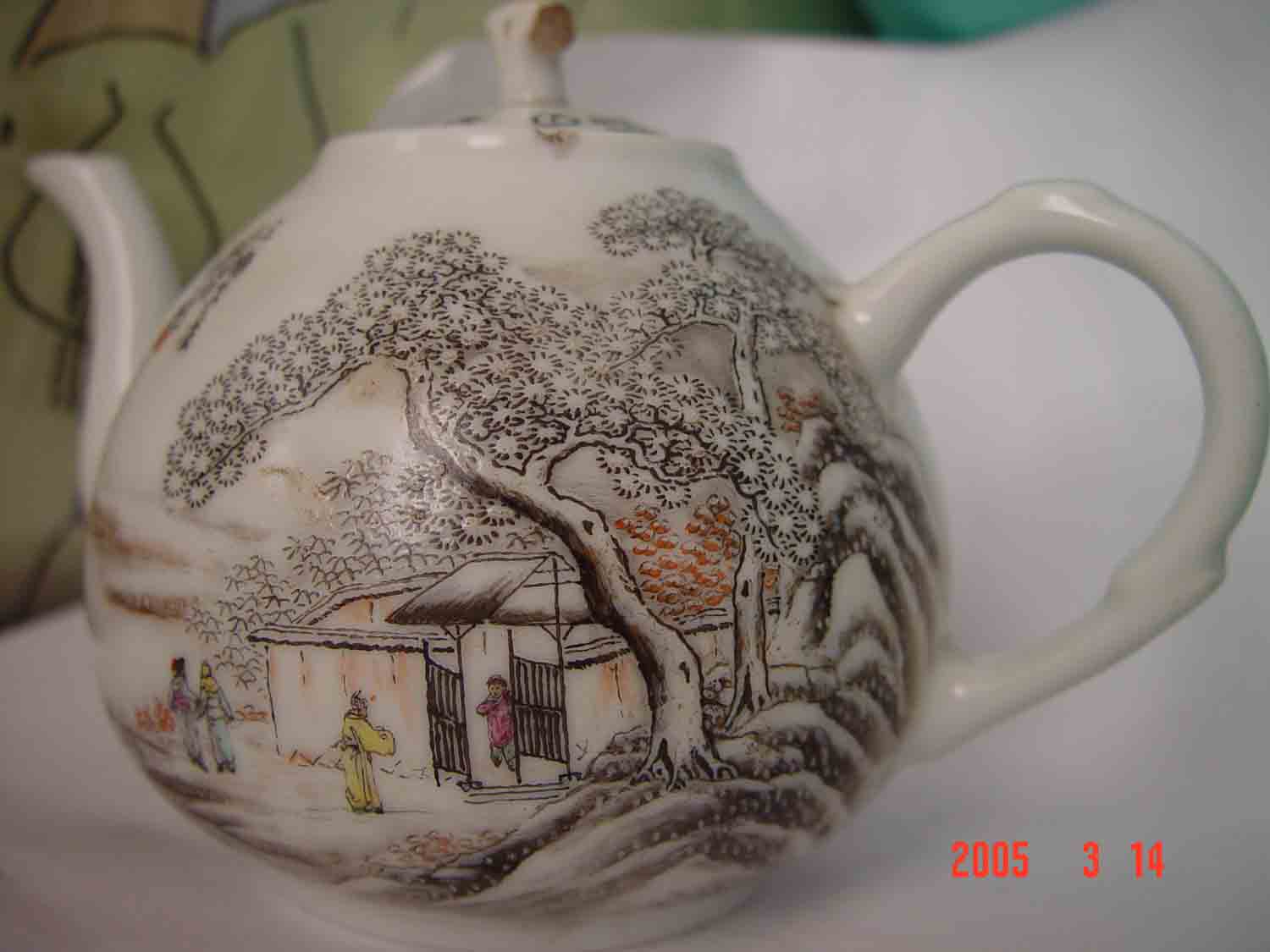 汪云山 雪景茶壶