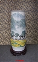江龙-釉上彩《江湾印象》瓷瓶