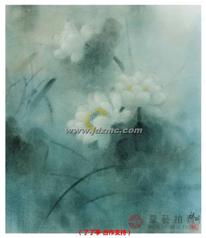 馨香不语•釉下重彩瓷板 龙德明