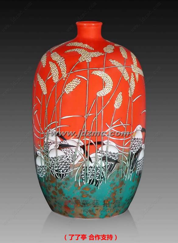 岁岁平安•综合装饰瓷瓶 宁钢