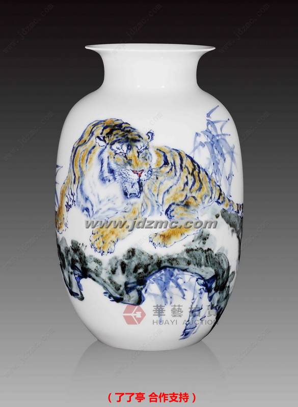 祝福图•综合装饰瓷瓶 刘泉洲