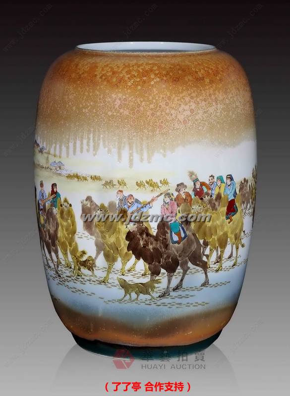 艳阳天•综合装饰瓷瓶  李少景