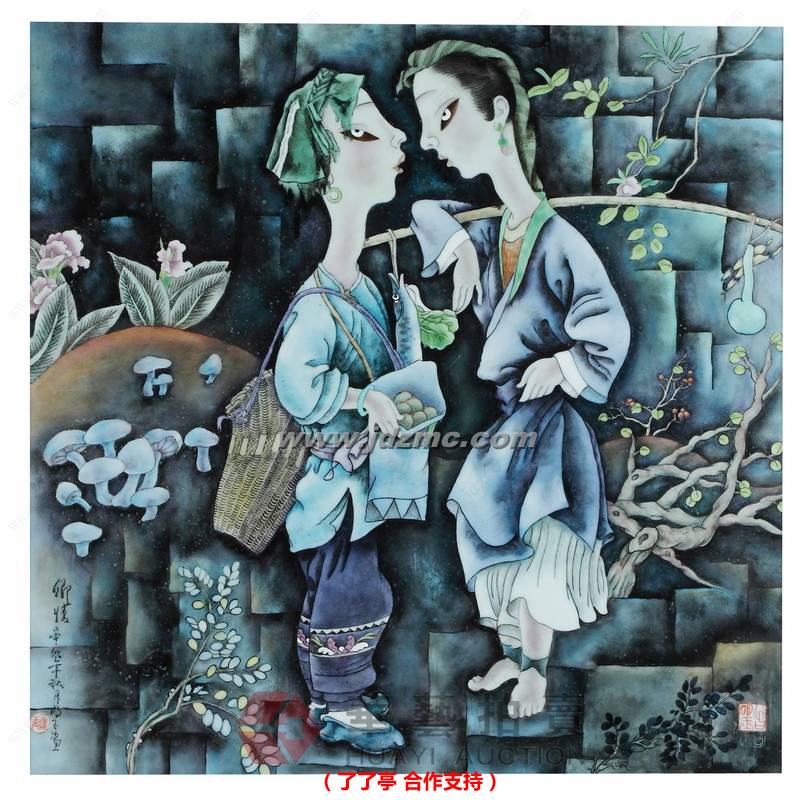 乡情•综合装饰瓷板 曾明玉