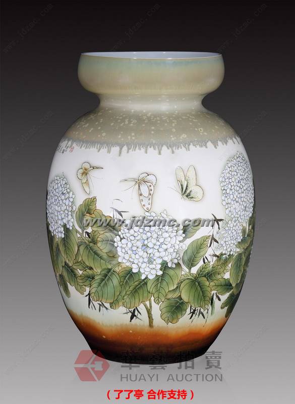 蝶恋花•综合装饰瓷瓶 王淑媛